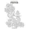 thumbnail image 1 of Henné Livre de coloriage pour adultes Henné 1, Book 1, (Paperback), 1 of 1