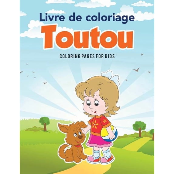 Livre de coloriage toutou, (Paperback)