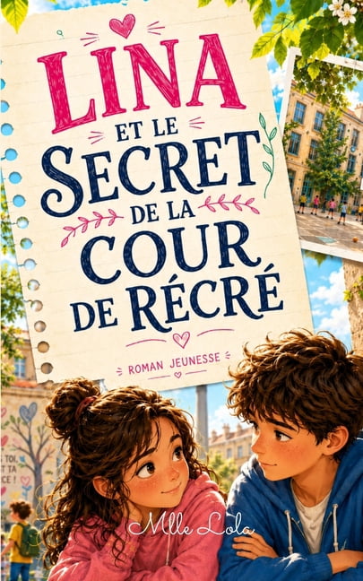 Livres de NoÃ«l Et d'Aventures Pour les J Lina et le Secret de la Cour de RÃ©crÃ©: Un roman jeunesse tendre sur l'amitiÃ©, les premiers sentiments et les petits secr, (Paperback)
