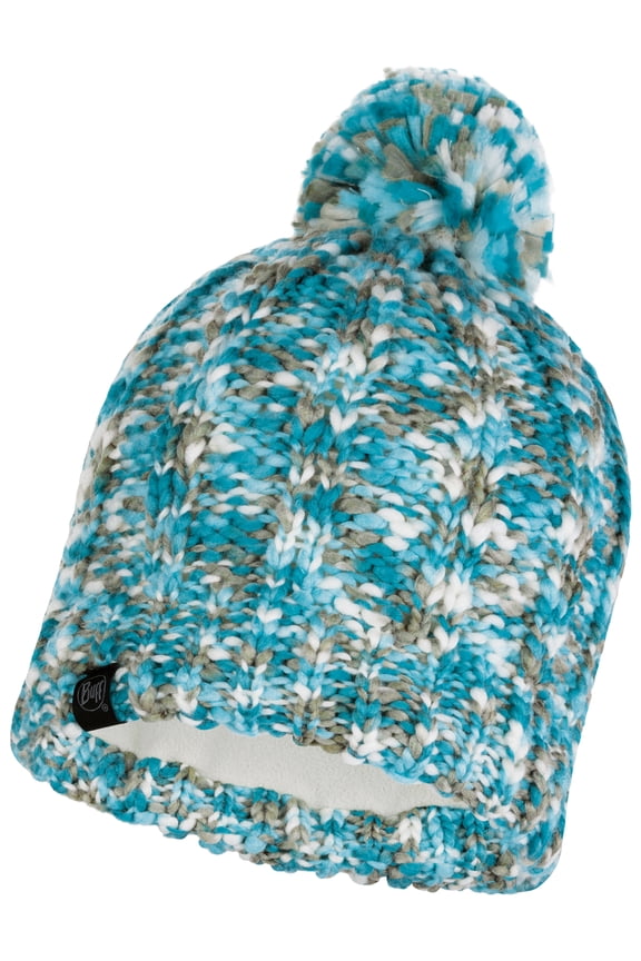 Livy Knitted Bobble Hat [Aqua]