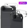 thumbnail image 1 of Liwarace 2Pcs Camera Lens Protector Tempered Glass for iPhone 17 Pro Max/17 Pro/17 Air/17, Clear, 1 of 12