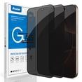 thumbnail image 1 of Liwarace 3Pcs Screen Protector Tempered Glass Anti Spy Privacy Film for iPhone 16 Pro Max/16 Pro/16 Plus/16, Clear, 1 of 17
