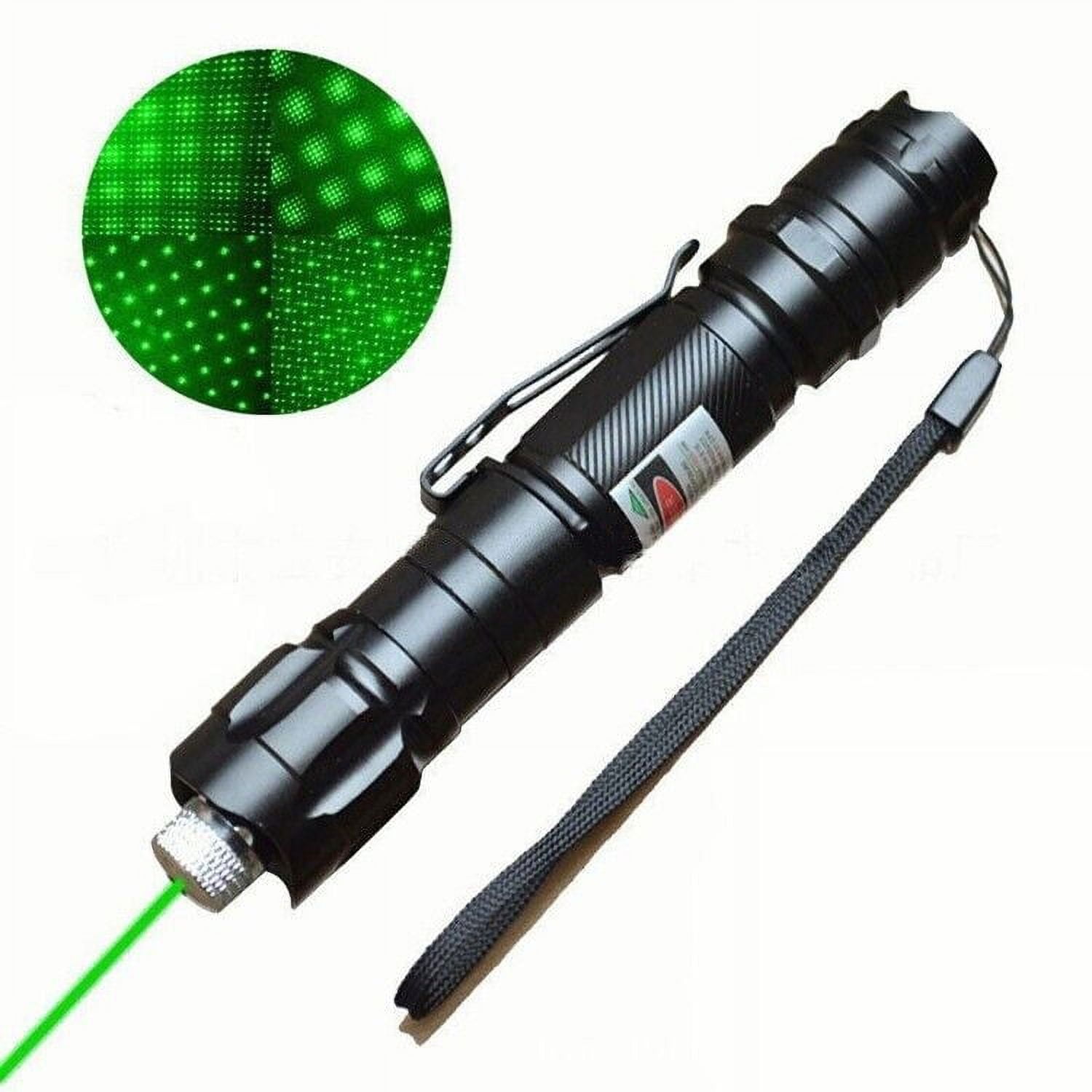 Liwarace 5000Miles 532nm Green Laser Pointer Star Visible Beam Light Lazer Batter Charger