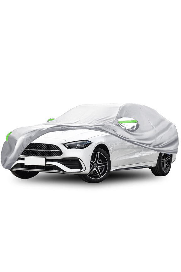 Car Cover Waterproof All Weather UV Dustproof Vehicle Protection, 15.4*5.7*4.9ft
