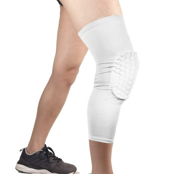 Liwarace Compression Long Sleeve Support Leg Knee Pad Brace Sport Pain Guard Men Women