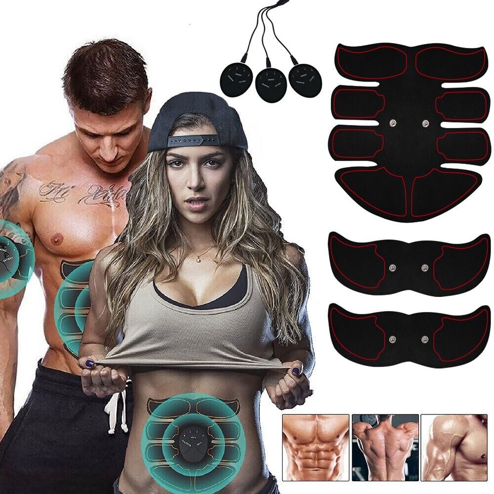 EMS Electric Abdominal Muscle Stimulator Smart Body Slimming Belt For Waist, Abs Trainer, Fat Burn, Fitness Workout From Ning06, $20.6