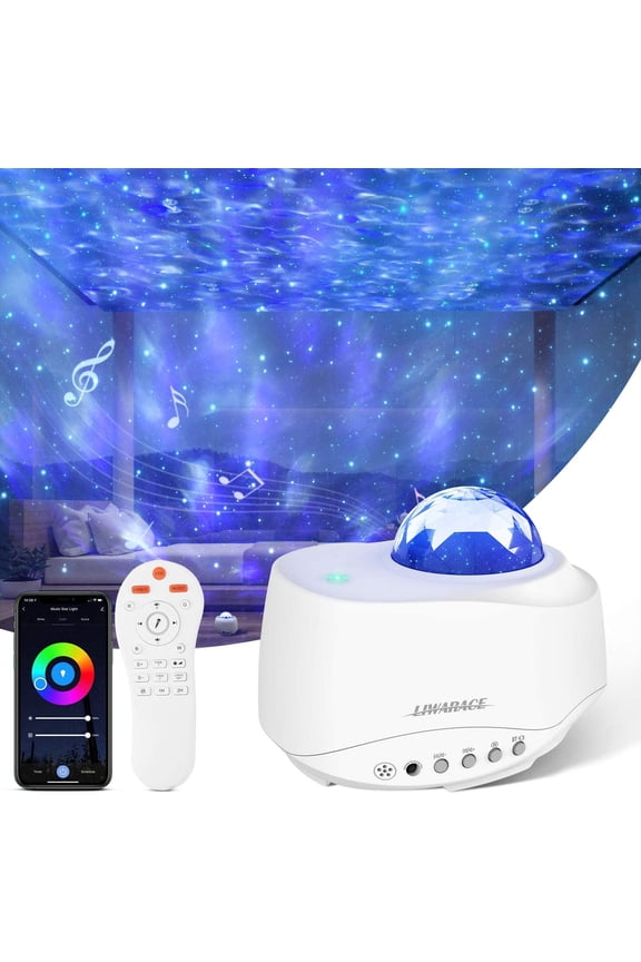 Galaxy Star Ocean Projector with Bluetooth Music Speaker