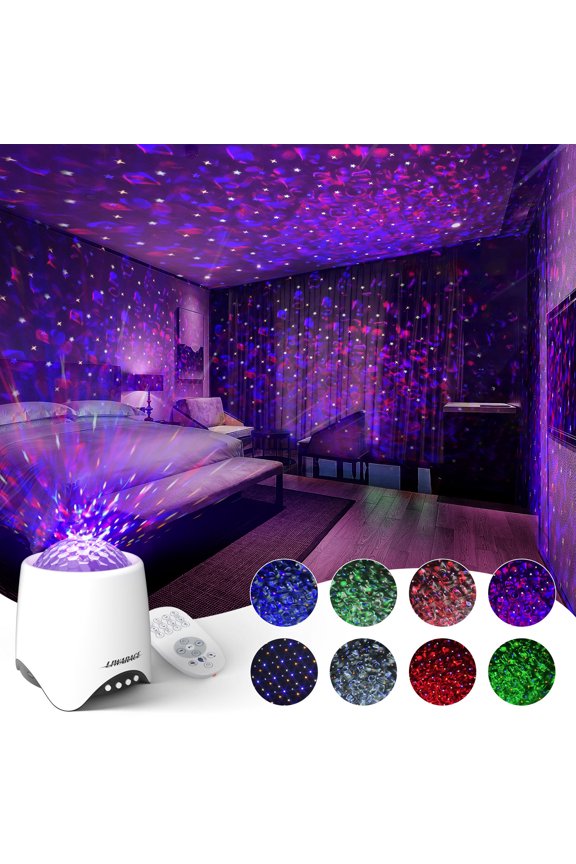 Galaxy Star Ocean Projector with Bluetooth Speaker Remote Control