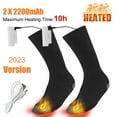 thumbnail image 1 of Liwarace Heated Socks Rechargeable 4000mAh Battery Foot Warm Winter Hunting, 3.7V, 1 of 26