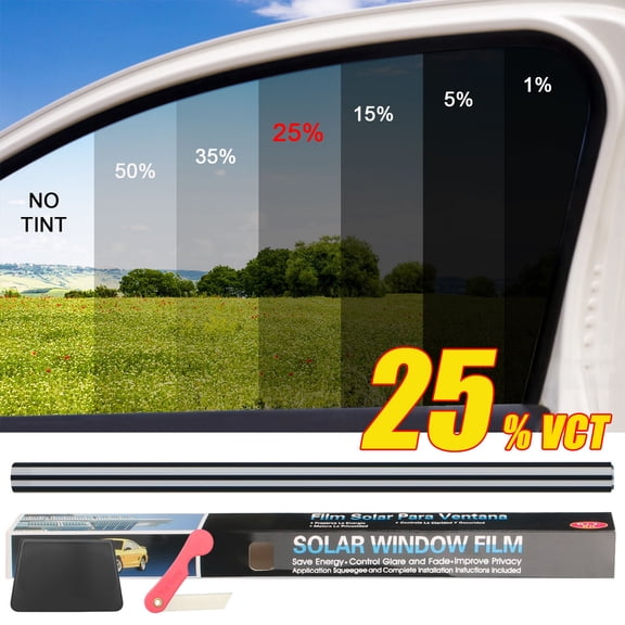 Liwarace Uncut Car Window Tint Film Roll with Shades