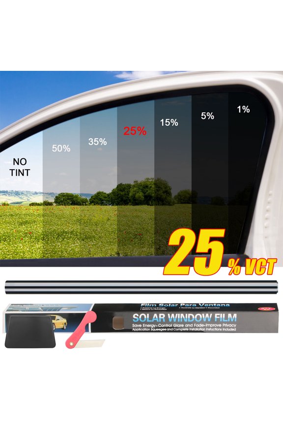 Uncut Car Window Tint Film Roll with Shades