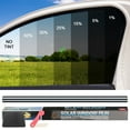 thumbnail image 1 of Liwarace Universal Auto Window Tint Film, 50*300cm, Black, PET, VLT 5%/15%/25%/35%, 1 of 11
