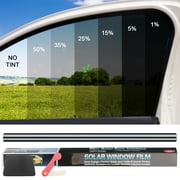 Liwarace VLT Uncut Window Roll Tint Film In FT Feet Car Office Commercial 5% 15% 25% 35%
