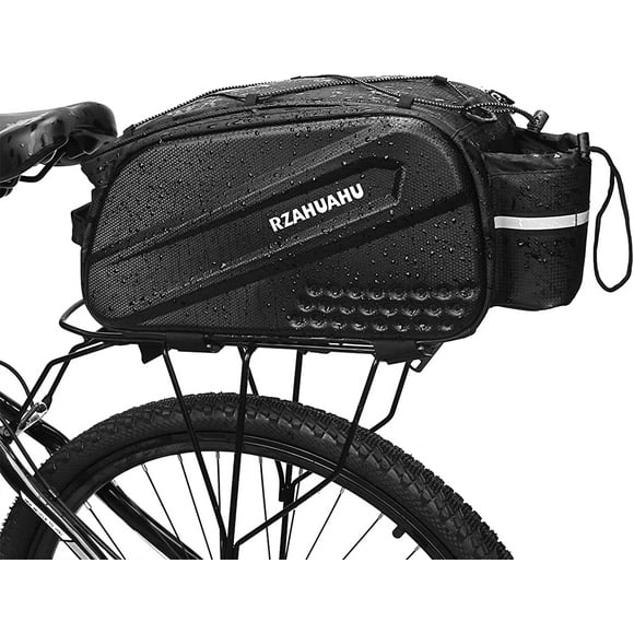 Lixada 10 Ltr Multifunctional Bicycle Rear Seat Bag Waterproof Cycling Bike Rack Trunk Cargo Bag Pannier Bag Handbag Shoulder Bag