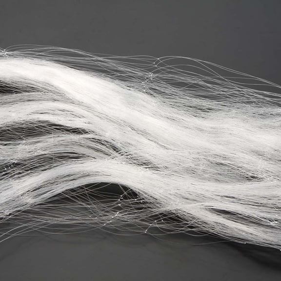 Lixada 25m Fish Gill Net with Float, 3 Layers Monofilament Fishing Net, Reliable and Versatile for Catching Fish, Suitable for Both Beginners and Experts