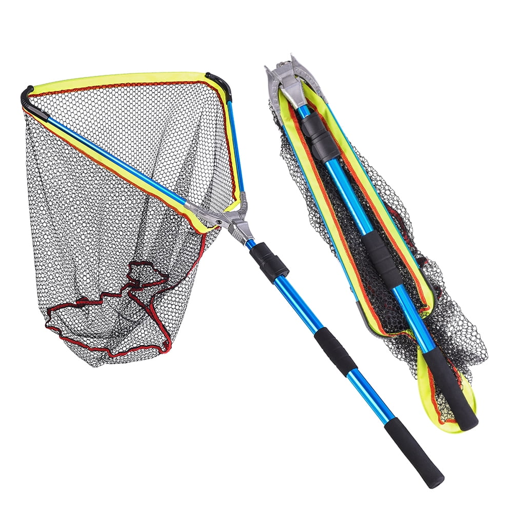Lixada Telescopic Folding Fishing Landing Net