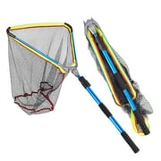 Lixada 7 Ft./79 In. Telescopic Aluminum Fishing Landing Net with Extending Telescoping Pole Handle