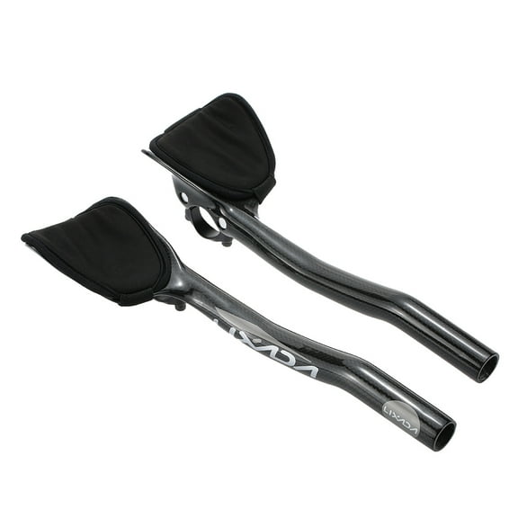 Lixada Aero Bar,Carbon Rest Handlebar Road Wind 31.8mm Fiber Road Bike Bar - On And Reduced Road Improve Road Fiber Clip On Bars Resistance Speed Road Wind Competitive Bike Reduced Road -