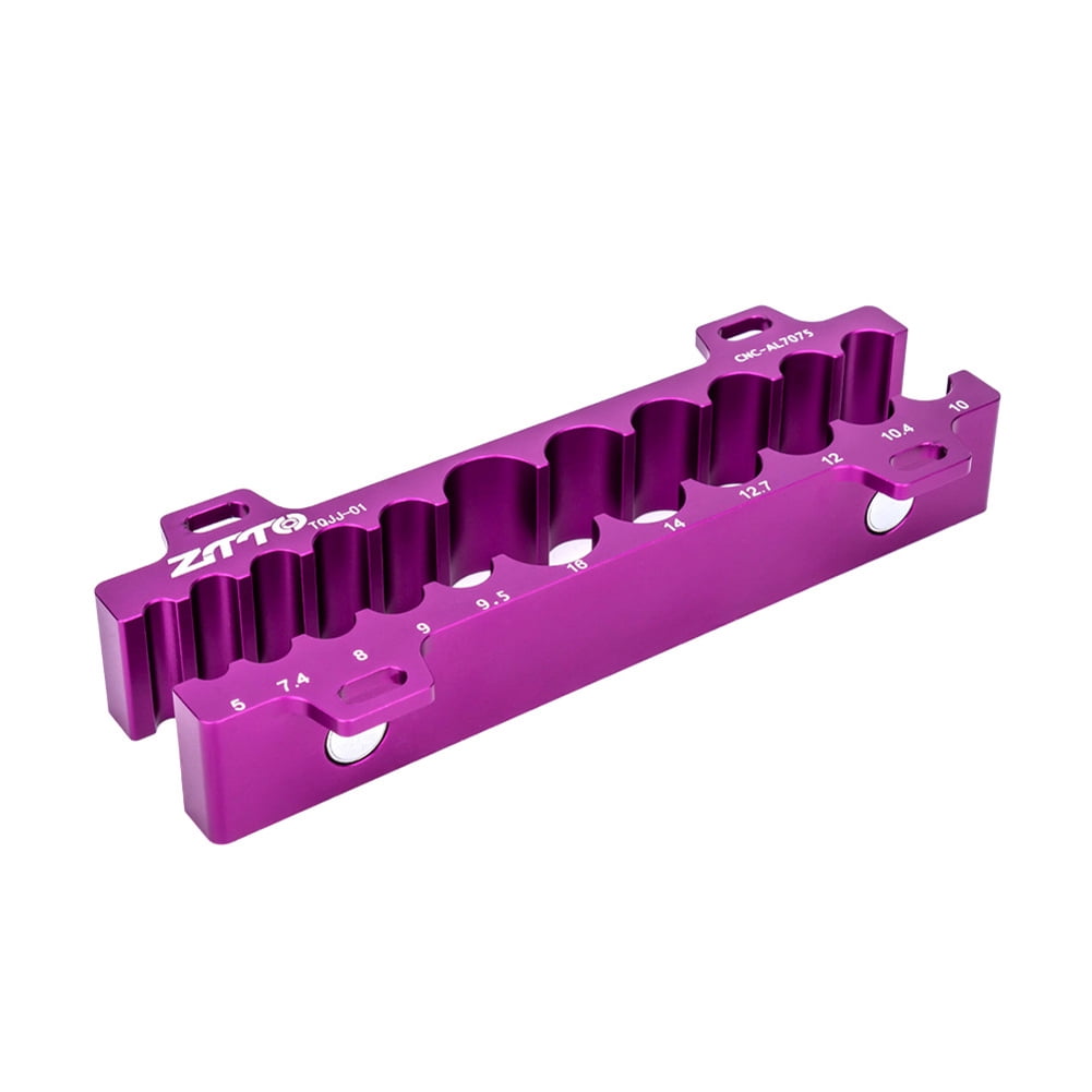 Lixada Aluminum Alloy Bike Repair Tool Universal Rear Suspension Fork Vise Inserts Hub Clamp Jaw