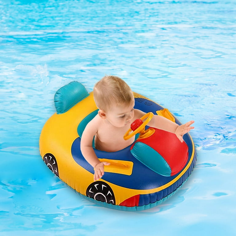 Inflatable baby top seat for pool