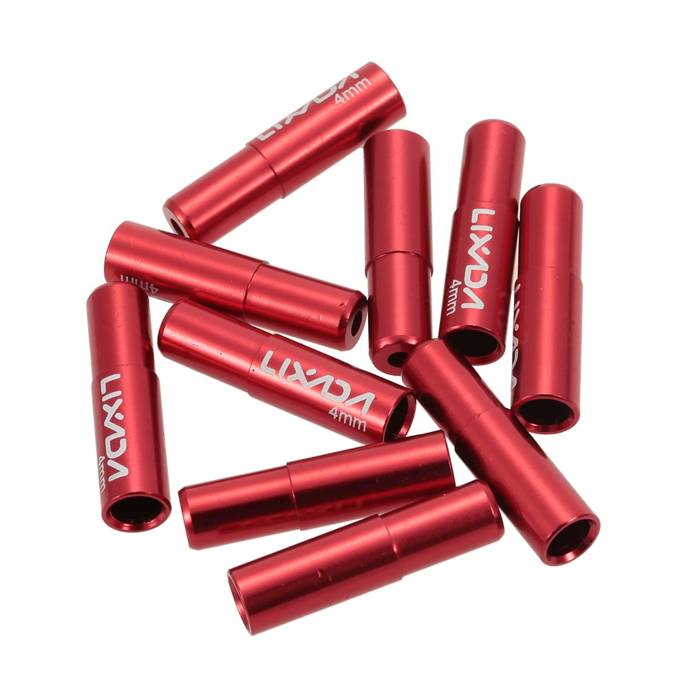 Lixada Bike Cable Caps,Cable End Cap Derailleur Brake Tube Tops Set Cap Shifter Cable Tops Set