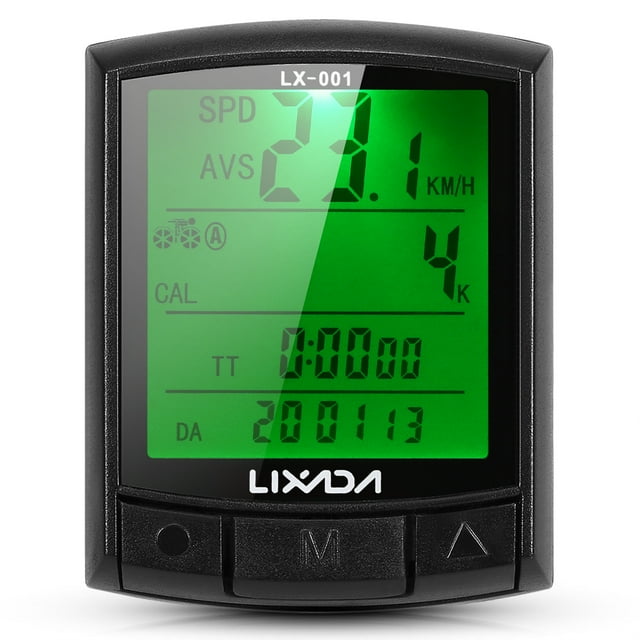 Lixada Bike Cycling Computer Bike Speedometer MTB Road Bike Computer