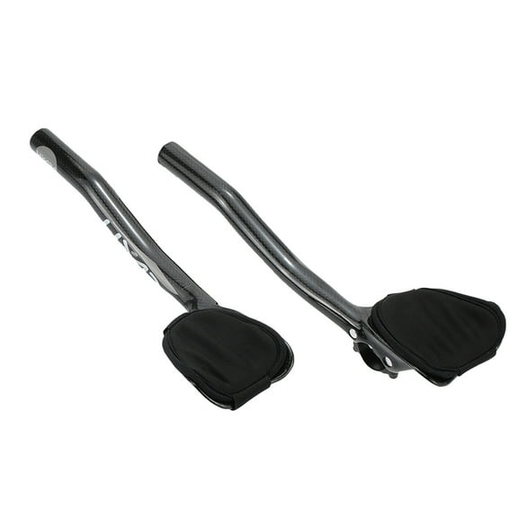 Lixada Carbon Fiber Road Bike Aero Bar Rest Handlebar Aerobar 31.8mm - Perfect Addition to Your Road Bike for Triathlons and Time Trials