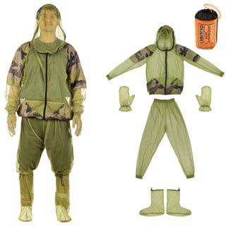 Arealer Mosquito Repellent Suit Bug Jacket Mesh Hooded Suits Fishing  Camping Jacket Protective Mesh Fishing Clothes Mosquito Suit 