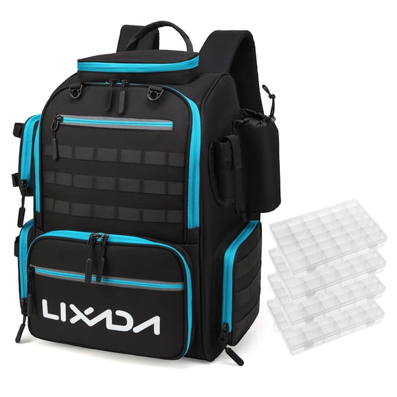 Lixada FishingBag,4 And Rain 4 Boxes Water Rain Water With 4 Water Waterproof Rain Resistant With Rain Water Resistant