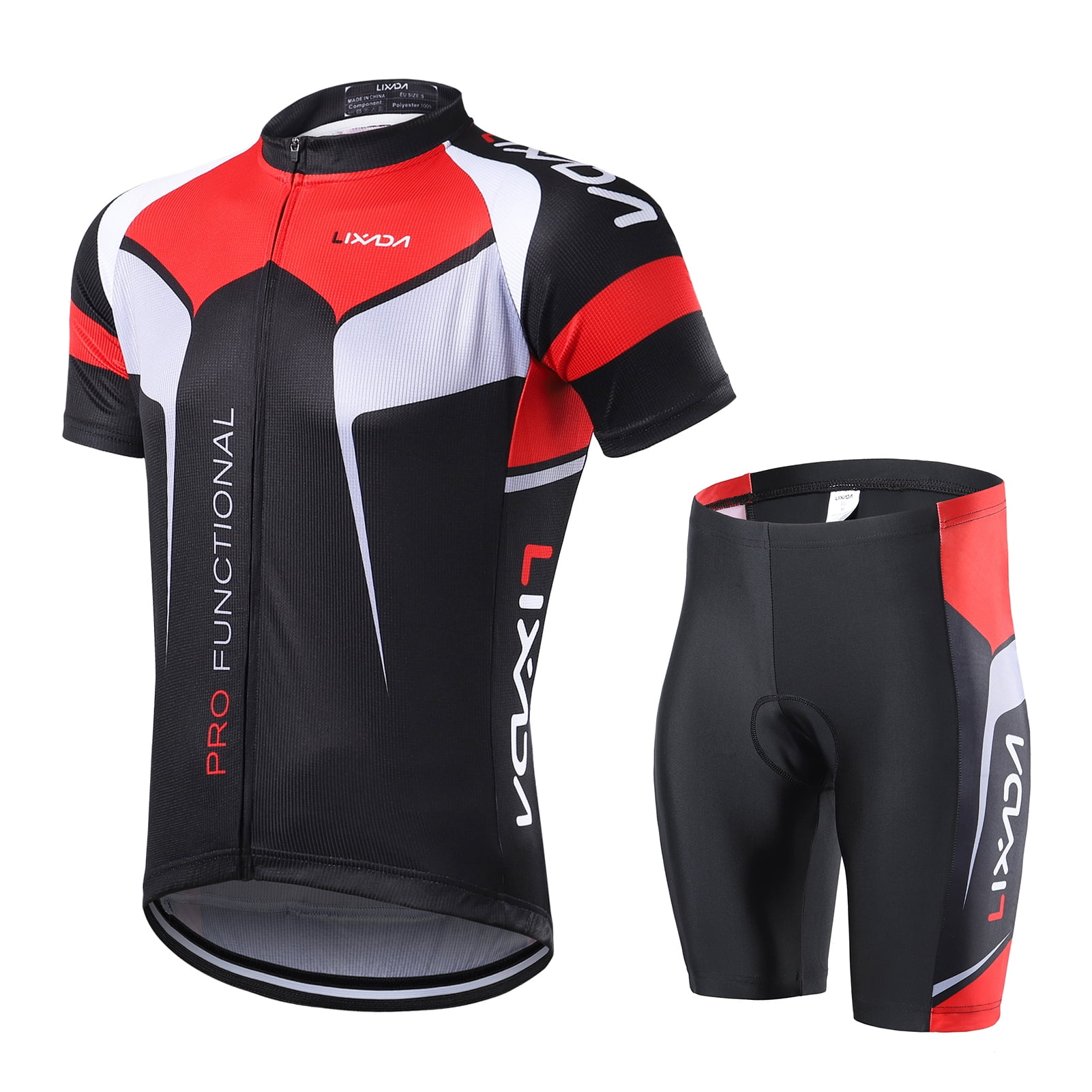 lixada men's cycling shorts