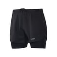thumbnail image 1 of Lixada Men's 2-in-1 Running Shorts Quick Drying Breathable Training Exercise Jogging Cycling Shorts with Longer Liner, 1 of 7