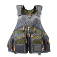 thumbnail image 1 of Lixada Outdoor Fishing Vest Pack Multi Pocket Breathable Mesh Fishing Vest Waistcoat Jacket, 1 of 7