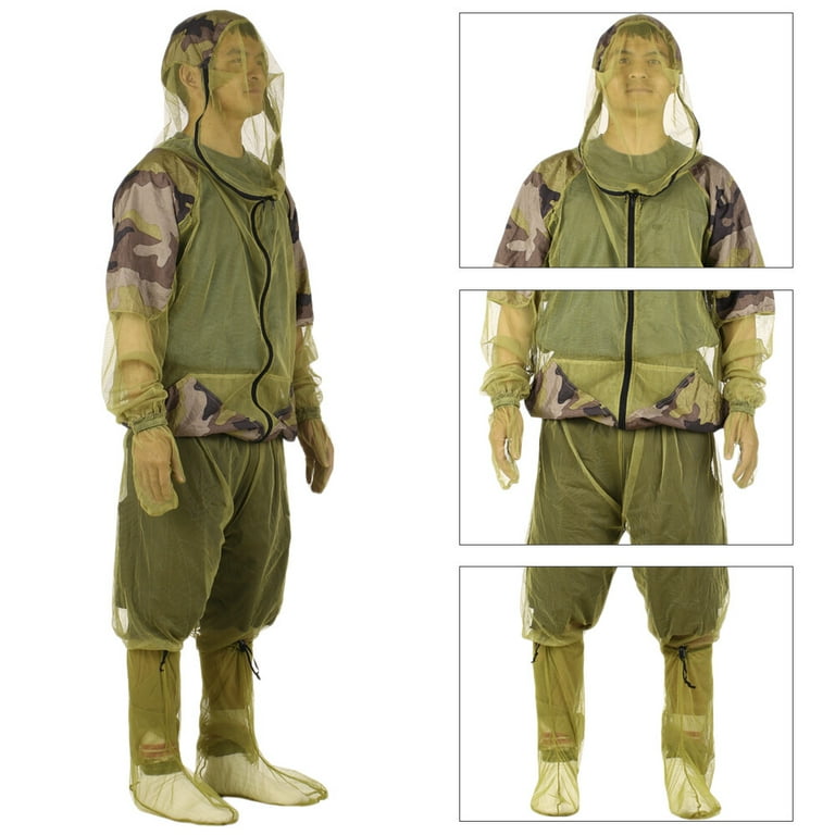 Lixada Outdoor Mosquito Repellent Suit Bug Jacket Mesh Hooded Suits Fishing Camping Jacket Insect Protective Mesh Shirt Gloves Pants Lixada Outdoor Mosquito Repellent Suit Bug Jacket Mesh Hooded Suits Fishing Camping Jacket Insect Protective Mesh Shirt Gloves Pants