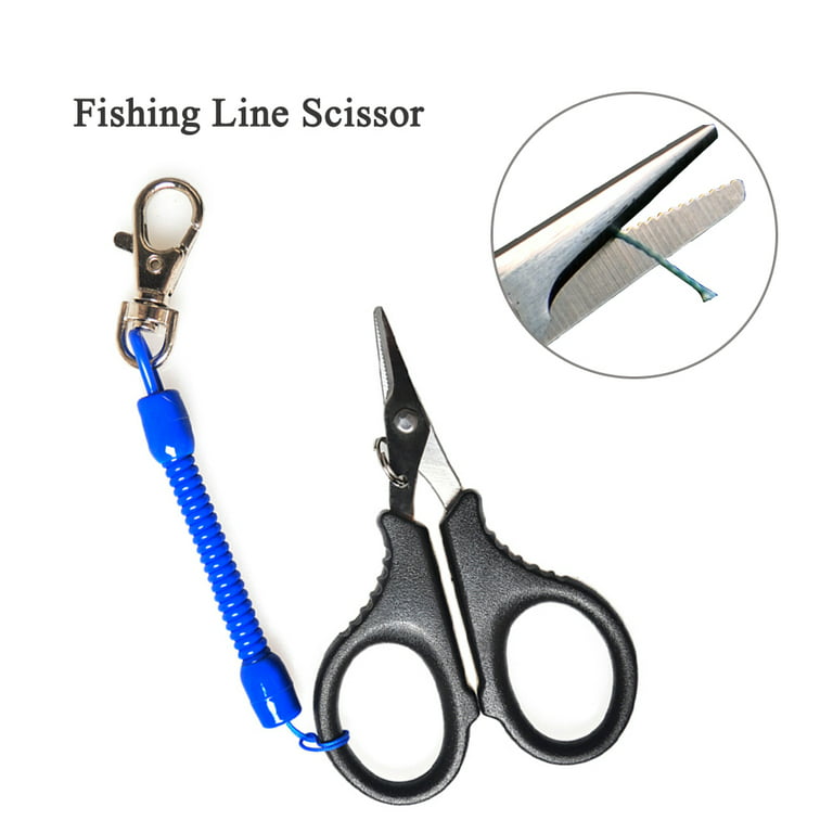 Lixada Small Fishing Scissors Line Cutter Cutting Fishing Lures Stainless Steel