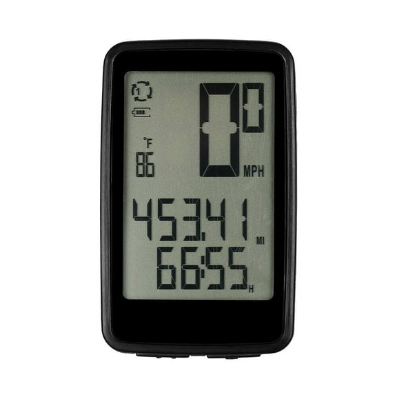 Lixada USB Rechargeable Wireless Bike Cycling Computer with Bicycle Speedometer Odometer