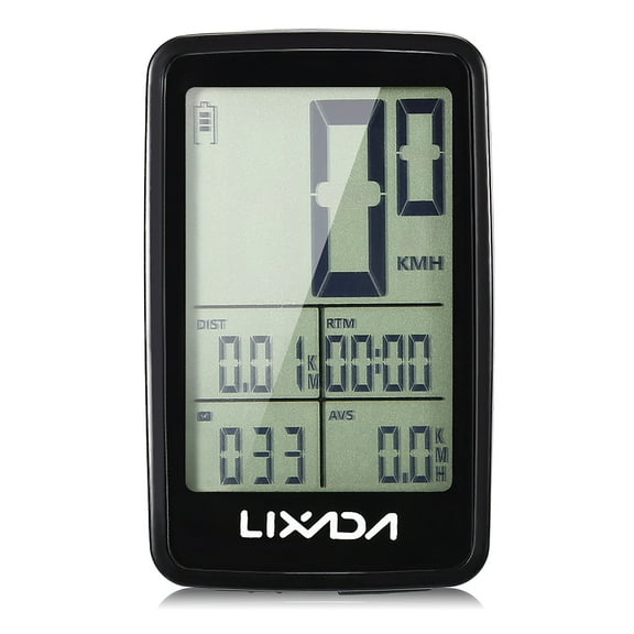 Lixada USB Rechargeable Wireless Bike Cycling Computer withSpeedometer Odometer