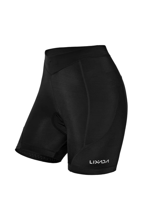 Lixada Women Bike Padded Shorts Cycling 3D Padded Underwear Padding Riding Shorts Biking Underwear Shorts ( size is small, please choose 2 sizes bigger)