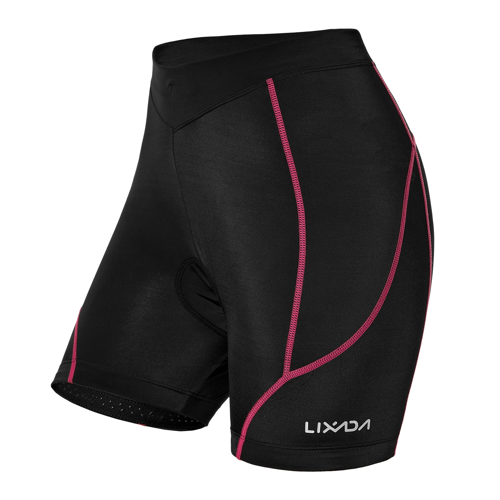 Lixada Women Bike Padded Shorts Cycling 3D Padded Underwear Padding Riding  Shorts Biking Underwear Shorts 