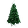 thumbnail image 1 of Soilhill 5ft Artificial Christmas Tree, Premium Hinged Spruce Christmas Trees Easy Assembly with Metal Foldable Stand, Fluffy Holiday Xmas Tree for Home Party Decoration (5Ft), 1 of 7