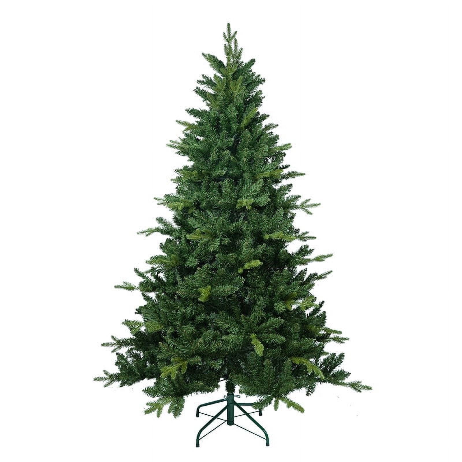 Lixhey Artificial Christmas Tree with PE&PVC Mixed Branch Tips, Premium Unlit Hinged Spruce Xmas