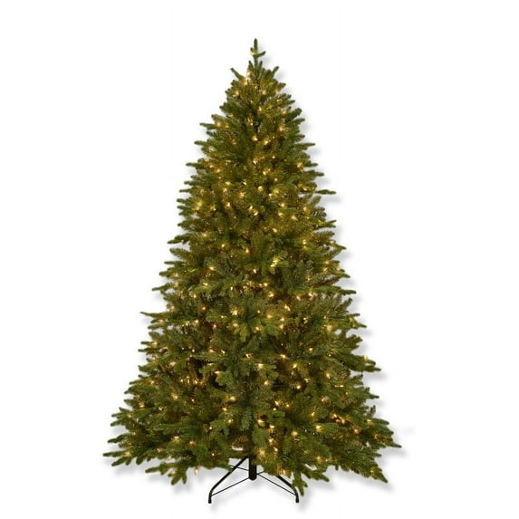 Soilhill Pre-Lit 6FT Artificial Christmas Pine Tree with Automatic Open, pop up Artificial Xmas Tree, Memory Wire Tree Hinged Holiday Festival Decoration