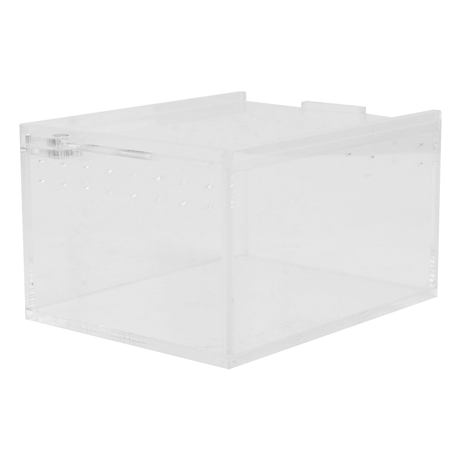 Lixi Acrylic Reptile Box Climbing Pet Feeding Container Transparent