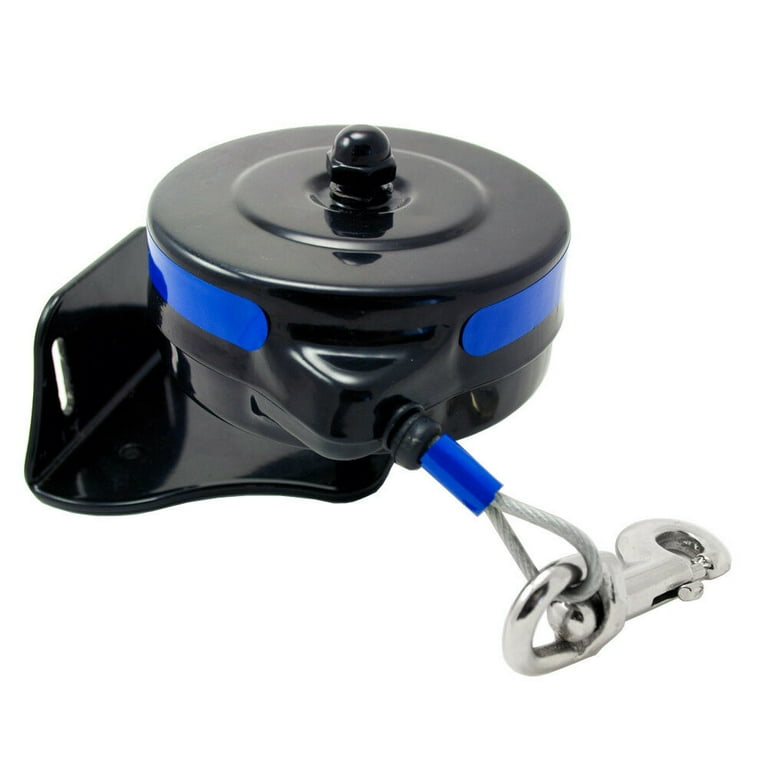Lixit Bracket Mount Retractable Tie Out Reel for Dogs 31 79 lbs