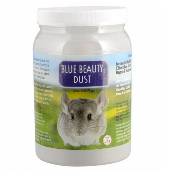 Lixit Animal Care Products LI00605 Chinchilla Blue Cloud Dust, 3. 4 lbs.