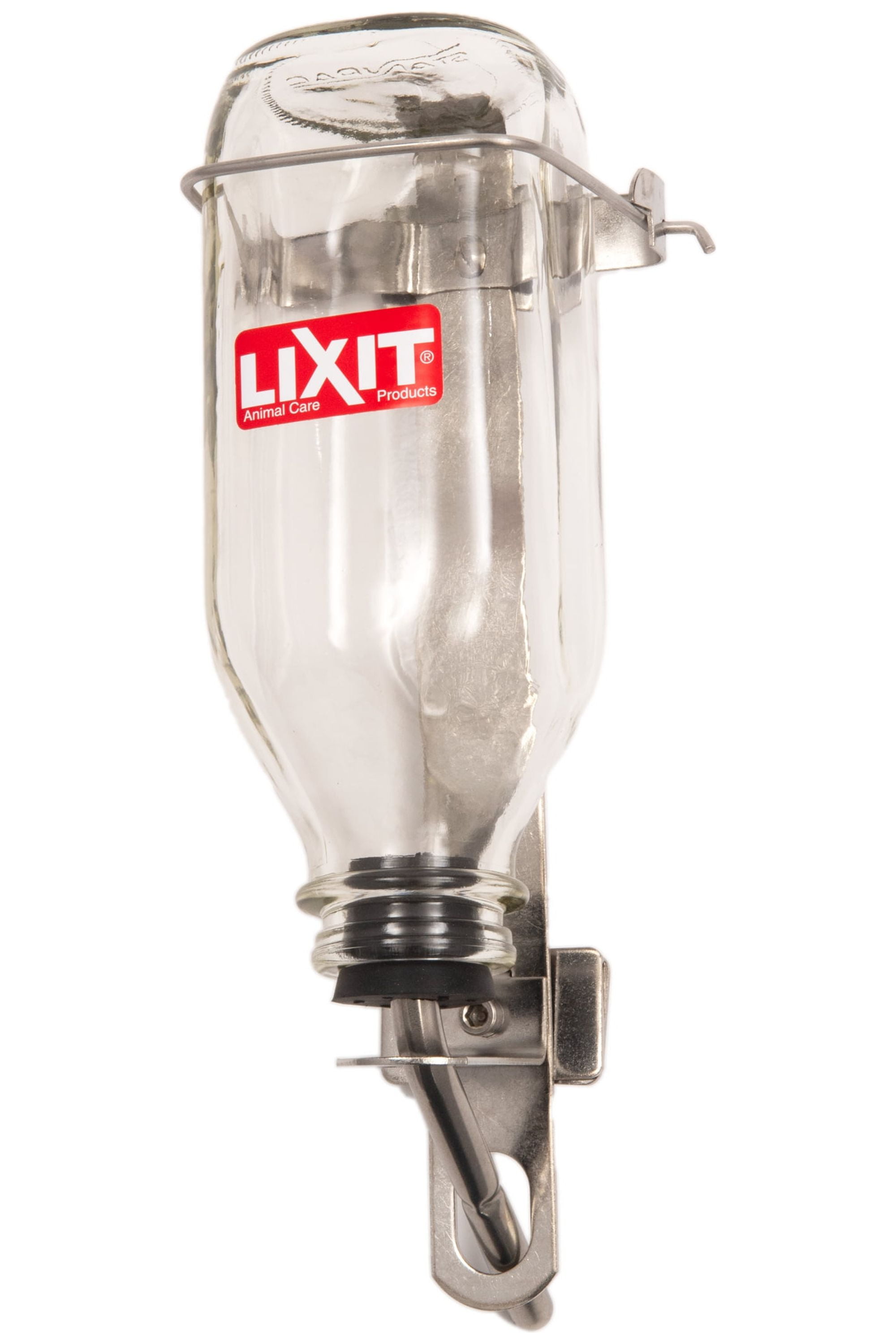 Lixit Glass Bird Water Bottle 16 oz 5/16 in Tube GB16S