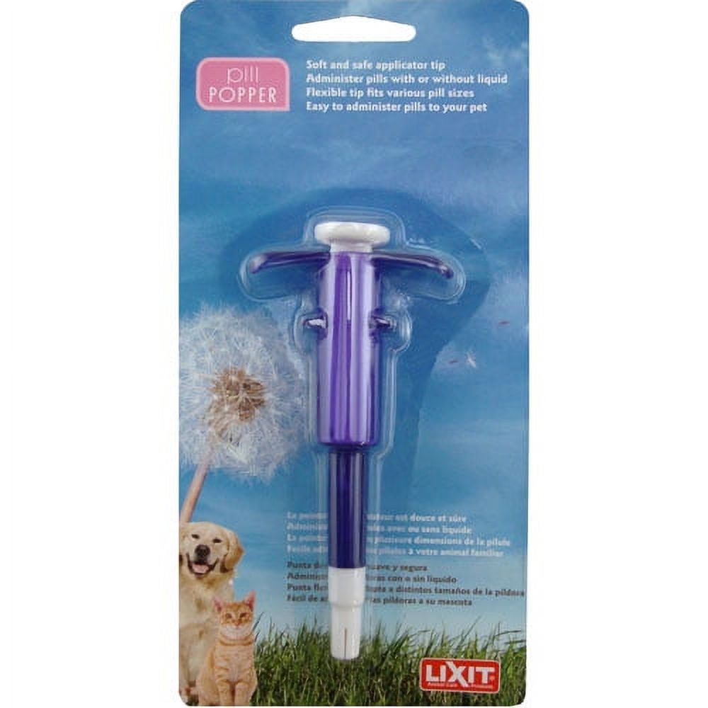 Lixit Pill Popper Administer Medications to Pets For Cats and Dogs