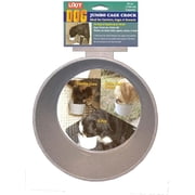 Lixit  Kennel Cage Food or Water Bowl - Non Spill Hanging Removable Dog Crate Bowls - Carrier Water Food Bowl for Dogs or Cats - Attaches to Cage for Convenient Feeding and Drinking Gray, 40 Ounce