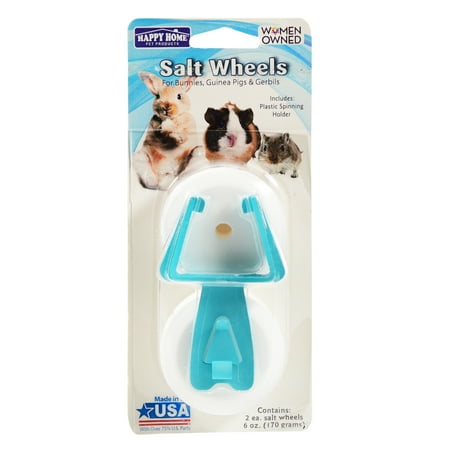 Lixit Small Animal Salt Wheels, Rabbit & Guinea Pig, Small (11-25 lbs)