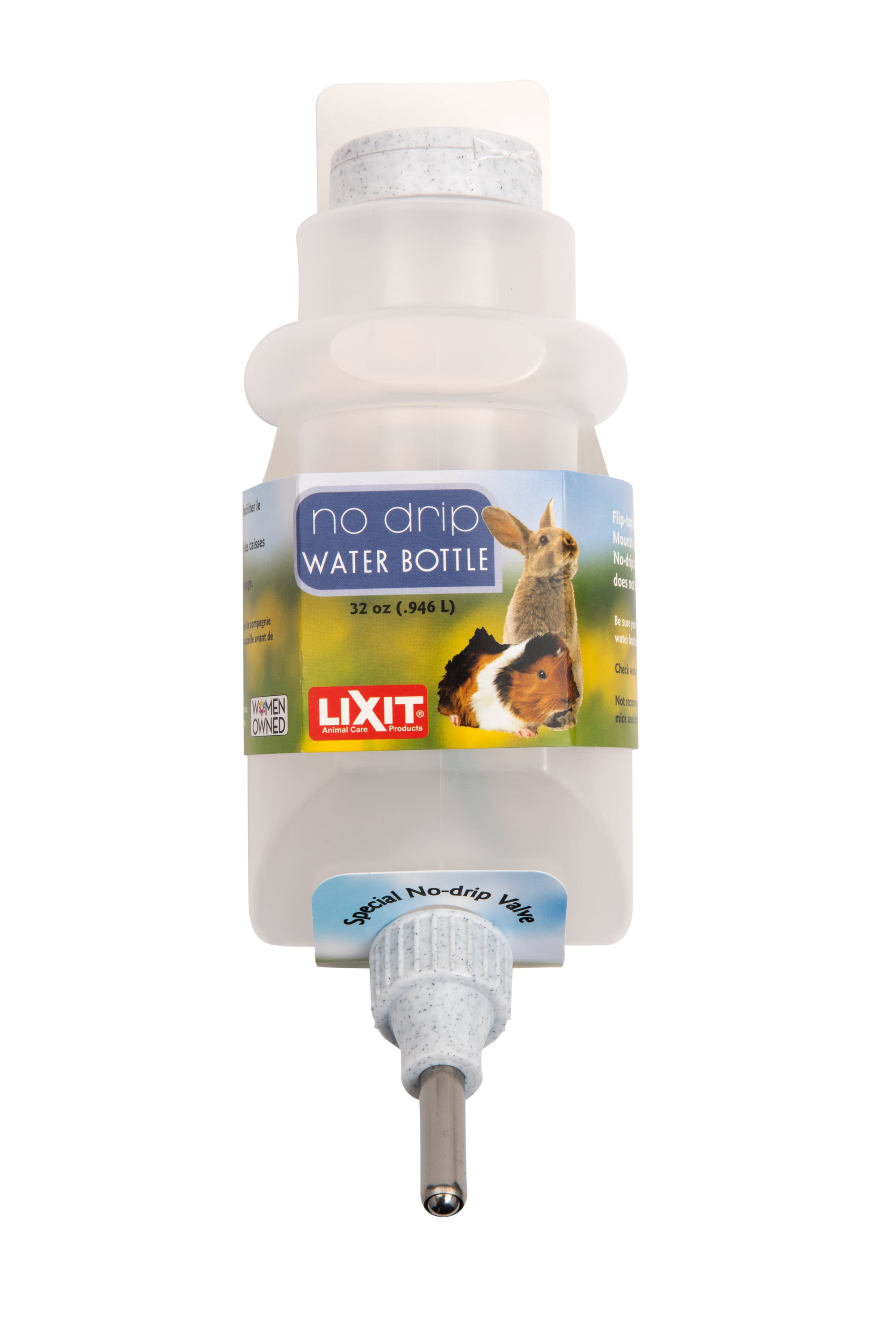 Lixit Top Fill Small Animal Bottle - Guinea Pig - 16 oz