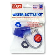 Lixit Water Bottle Kit with Non-Drip Cap and Heavy-Duty Spring